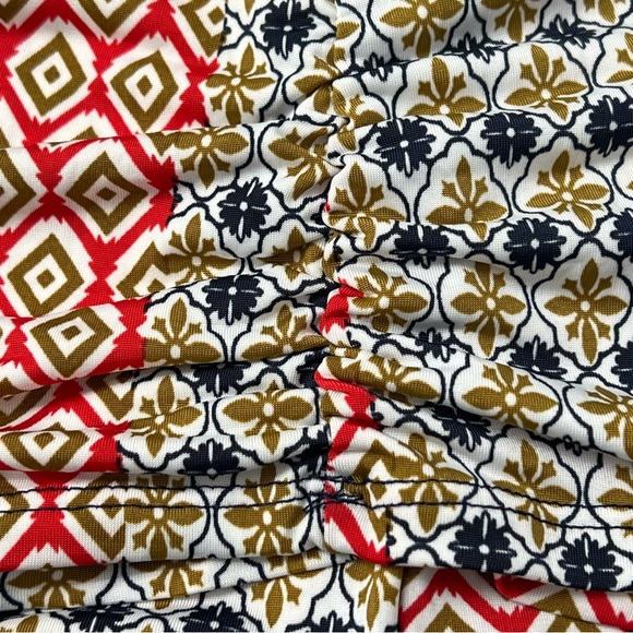 Women's Daily Special Multi-colored Tank Top, Decorative Keyhole Front/Back Sz M - Picture 5 of 7